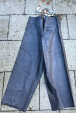 Gummi Hose Gummihose DDR Arbeitshose Regenhose Schutzhose Motorradhose Gr. 52