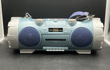 TCM 97656 Ghettoblaster Super Woofer SoundSystem Radio CD Kassette #T117