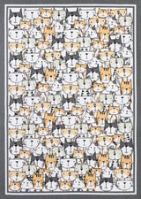 Geschirrtuch Halbleinen Kracht