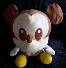 Disney Big Head Micky Maus braun Plüschtier Stofftier 40cm SELTEN & TOP