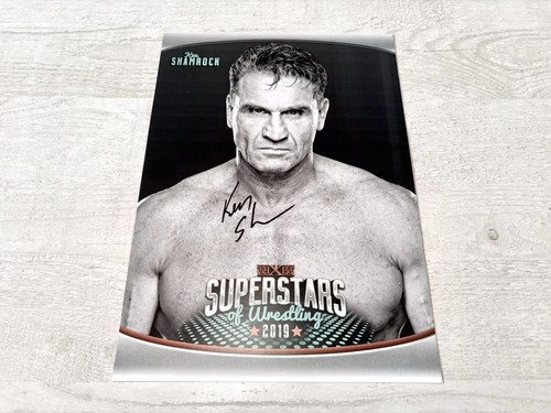 Autogramm ken shamrock - autogramm,