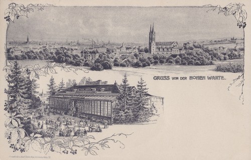 Gruss von der hohen - ak,