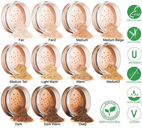 Mineral foundation make - mineral,
