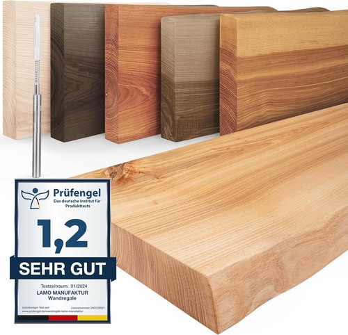 Lamo wandregal massivholz - wandregal,