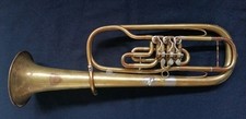 Tenorhorn in B,  Christian Reisser Ulm, Gerade Bauart