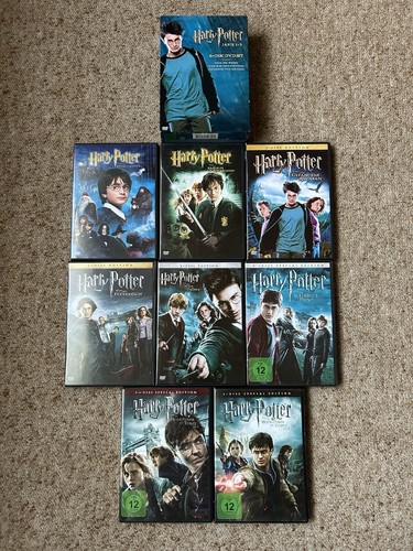 Harry potter dvds - harry,