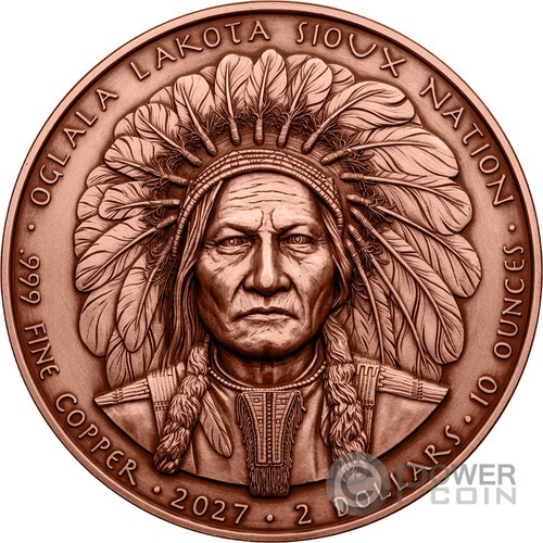 Sitting bull kupfer - oz,