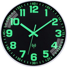 Wanduhr leuchtend funkuhr - wanduhr,