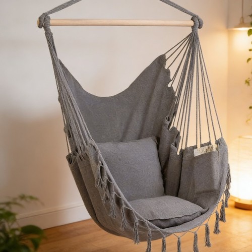 Hängesessel mit kissen - 2,