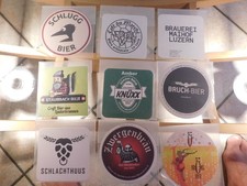 schweiz 9 verschiedene bierdeckel hausbrauereien ch. 47