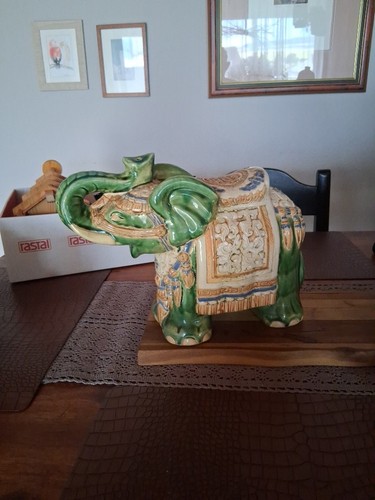 Großer keramik elefant - großer, keramik-elefant