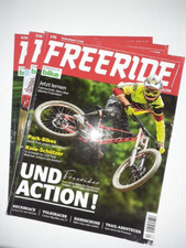 Freeride Mountainbike Magazine Ausgaben 1/15, 3/15, 4/15 gebraucht