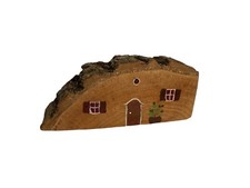 Handbemaltes holzhaus - handbemaltes,