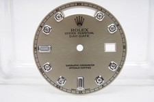 Rolex Day-Date 36mm Silver Diamond Dial Index 118239