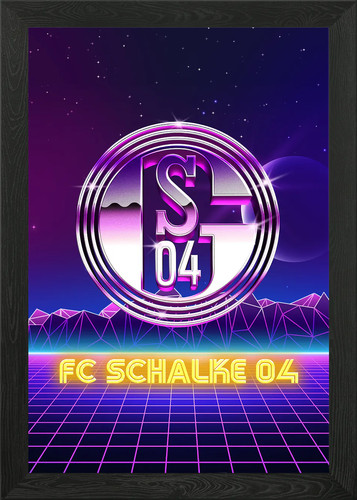 Schalke retro logo - fc,