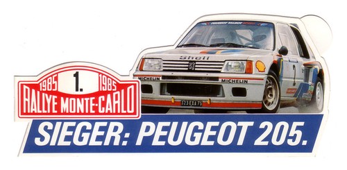 Peugeot 205 oldtimer rallye - peugeot,
