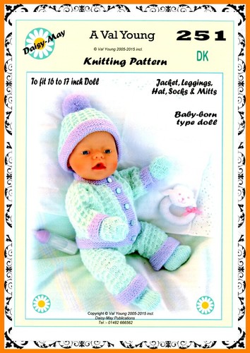 Puppen strickmuster 251 - puppen,