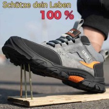 Sicherheitsschuhe für Herren mit Kunststoffkappe– Komfortable Arbeits-Turnschuhe