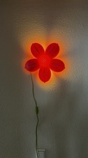 IKEA  Kinderzimmerlampe  Smila Blomma rosa Wandlampe  mit Leuchtmittel