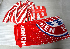 FC Bayern München Sammlung Fanartikel Bademantel Kuscheldecke Handtuch(FC23-356)