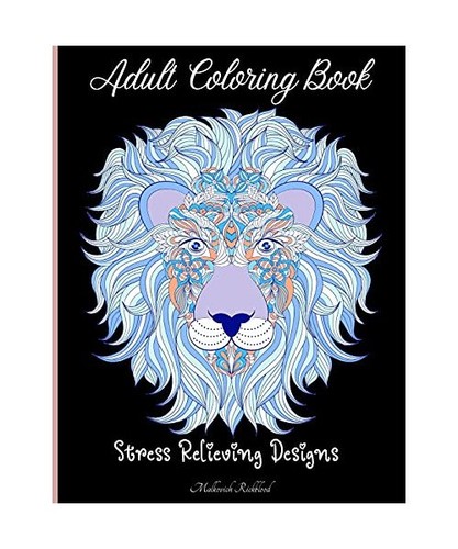 Adult coloring book for - adult, stress