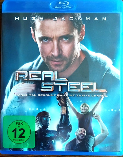 Real steel blu ray - steel, ray,