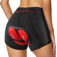 Fahrradhose Herren Damen 5D Gel Radunterhose Sitzpolster Kurze Unterwäsche Pants