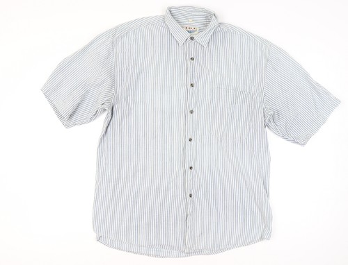 Fire island herren hemd - hemd, blau