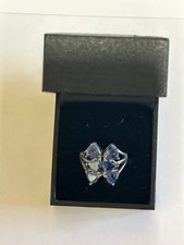 925 ECHT SILBER Blauer Mystik