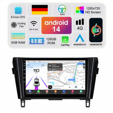 6+128G Für Nissan X-Trail T32