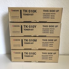 KYOCERA TK-510 Toner Kit-Set (K-Y-C-M) für ECOSYS Printer C5020 / C5030 Series