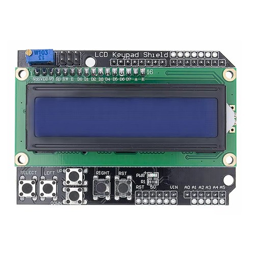 Lcd keypad shield - mit, 1602