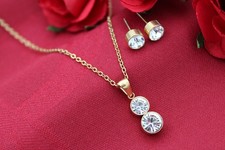 Edelstahl Damen Schmuckset