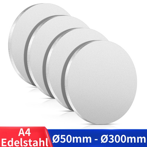 Edelstahl ronden ø50 300mm - -,