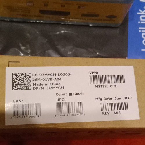 Dell laser wired - mouse, ms3220