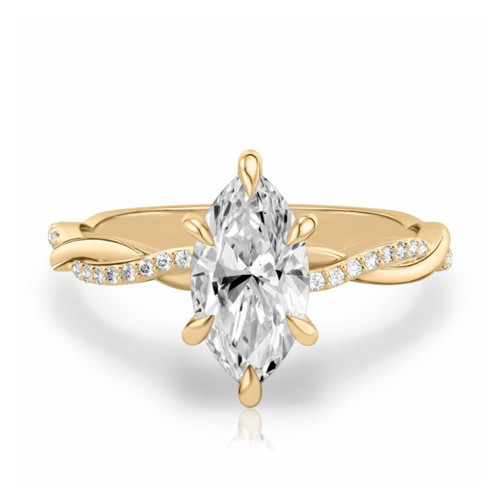 Gelbgold diamant ring für - diamant,