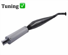 ✅ Tuning Auspuff Krümmer Sport für Puch Maxi Grandprix Aluminium ✅ 