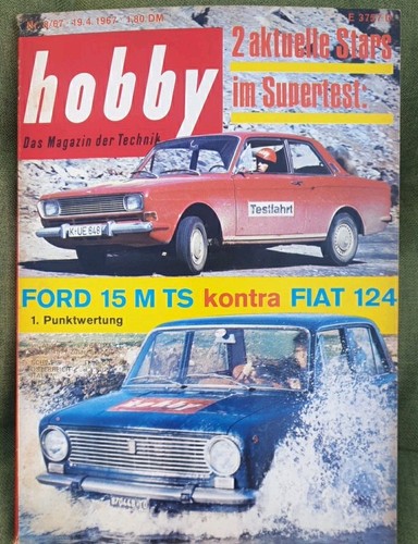 Hobby test fiat - 08/67,
