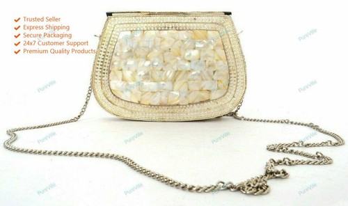 Perlmutt silber look damen - perlmutt,