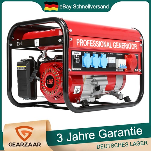 Benzin stromerzeuger - 7,5,