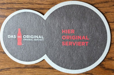 Bierdeckel von der Brauerei