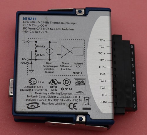 National instruments 9211 - instruments, ni