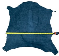 Lederhaut Schwarz Echtleder  Lammleder Echt Leder 74x69 Cm