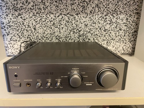 Sony integrated stereo - sony,