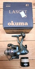 OKUMA LANCET 15 Angelrolle Stationärrolle Fischen mit OVP & E-Spule Rolle Angeln