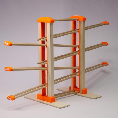 Holz kugelbahn orange - holz-kugelbahn,
