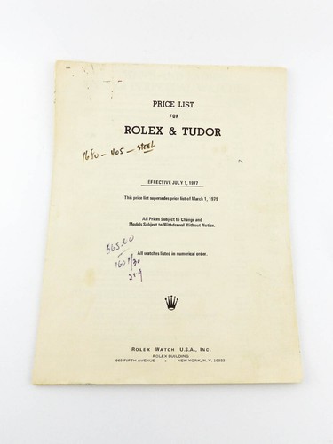 Rolex tudor preisliste - /,