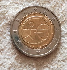 2 Euro Münze Strichmännchen