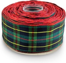 1x Schleifenband kariert