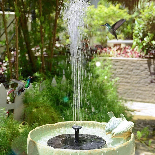 Mini solar wasserfall - solar, brunnen